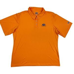 U.S. Kids Golf Longleaf Orange Polo Shirt Short Sleeve Sz XXL 2XL Stretch Logo